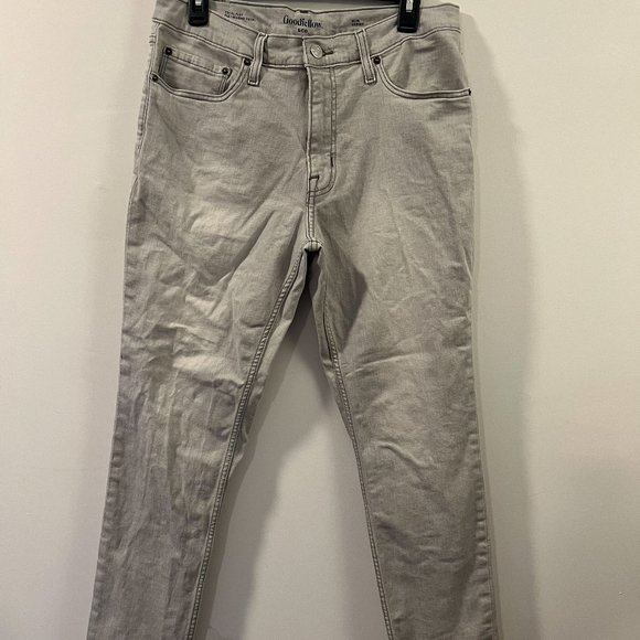 Men's Light Gray Chinos - Picture 1 of 3